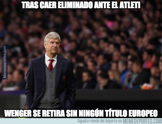Wenger, protagonista de estos divertidos 'memes'. MemeDeportes