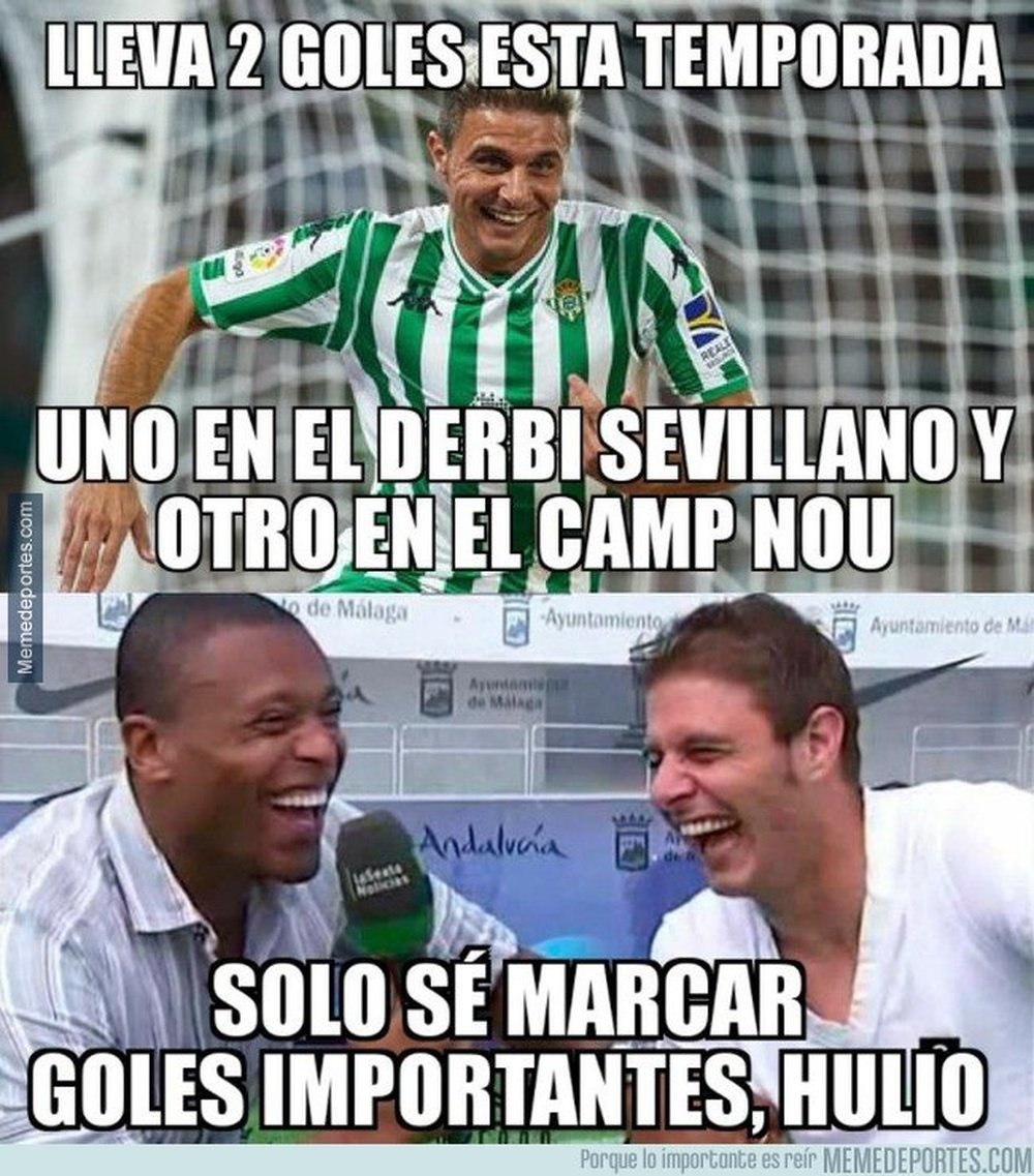 Los 'memes' del duelo del Camp Nou. MemeDeportes