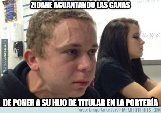 Zidane, uno de los protagonistas de estos memes. MemeDeportes