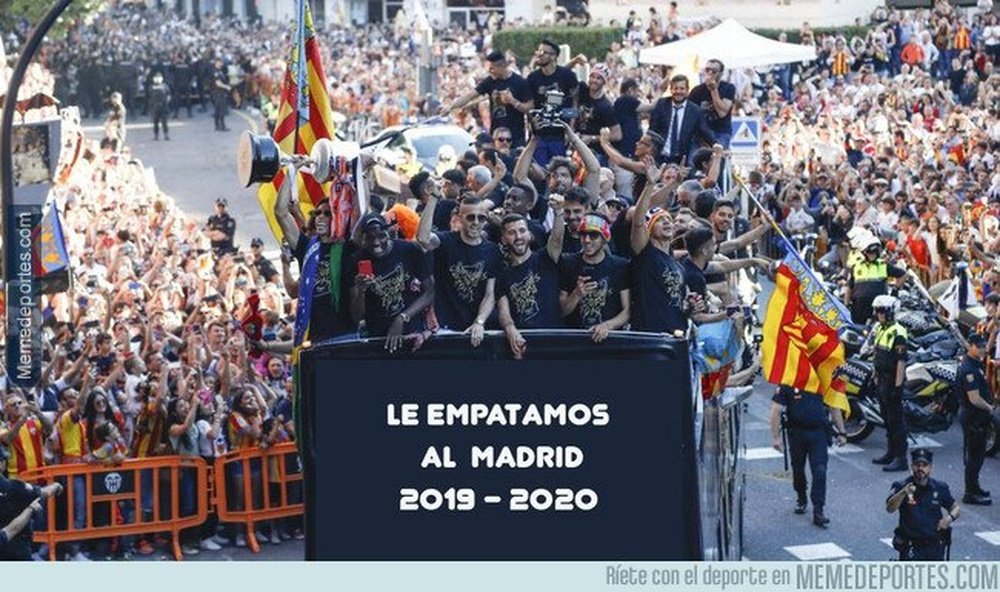 Los mejores 'memes' del Valencia-Madrid. MemeDeportes