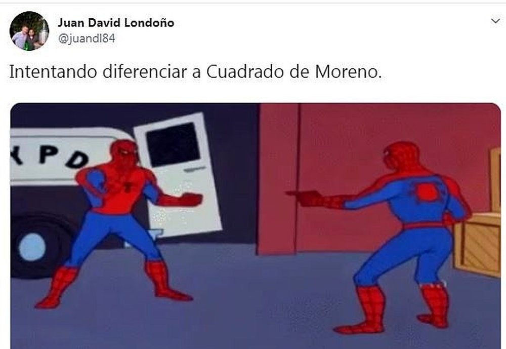 Memes del Colombia-Chile. Twitter/juandl84
