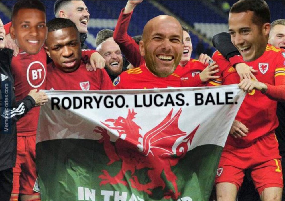 Los mejores memes sobre la polémica bandera de Gareth Bale. Memedeportes