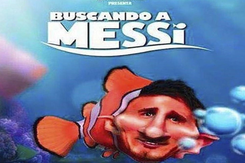Las redes sociales ironizaron con la ausencia de Messi. Twitter