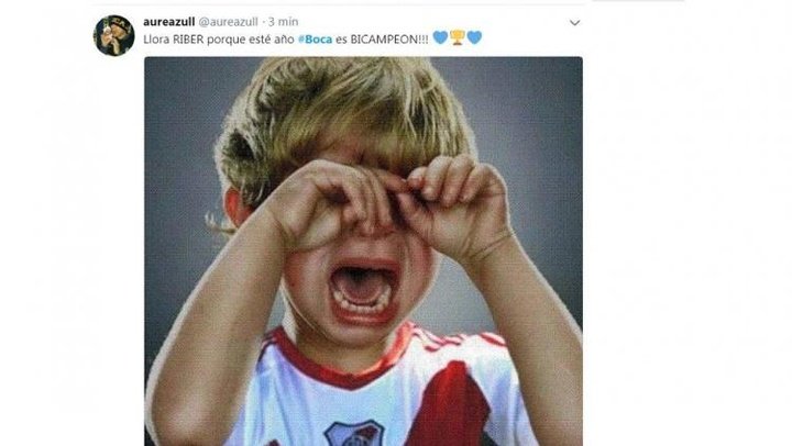 Boca ganó la Superliga y los 'memes' se cebaron con River