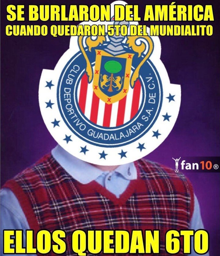 Los mejores 'memes' de la derrota de Chivas