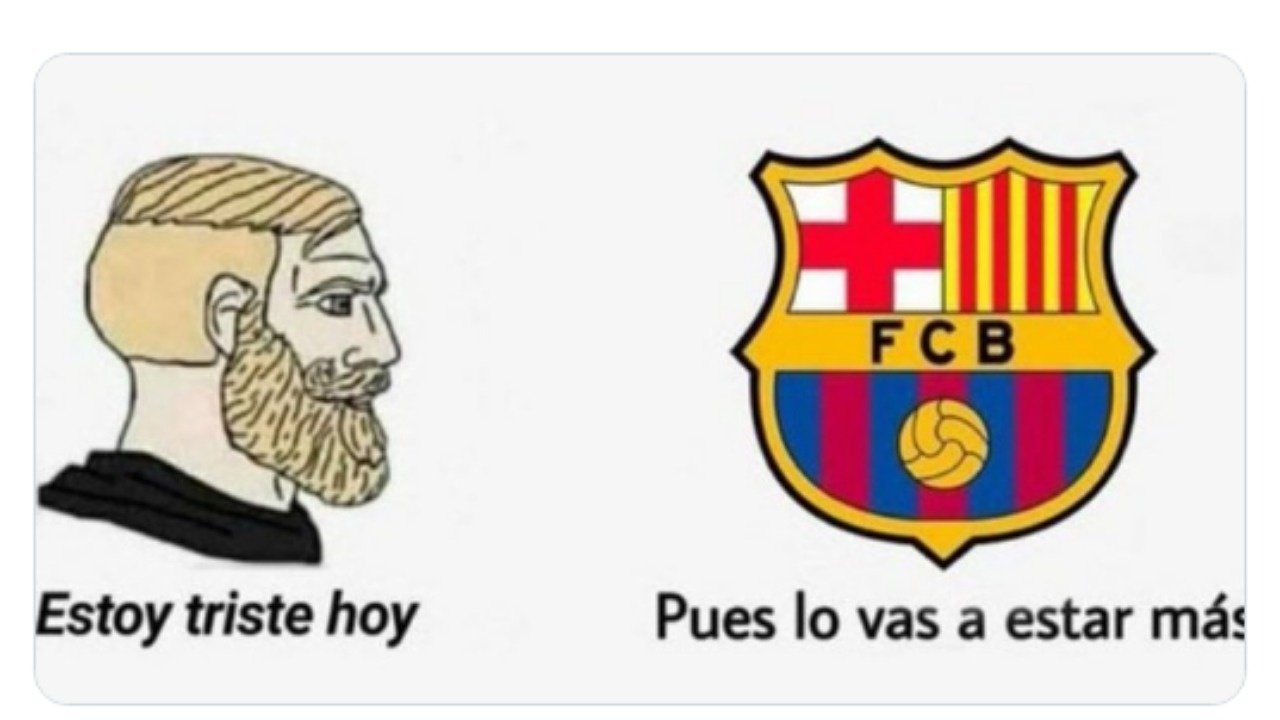 Los mejores memes del Barcelona-Rayo Vallecano. Twitter/Sempre_Cules
