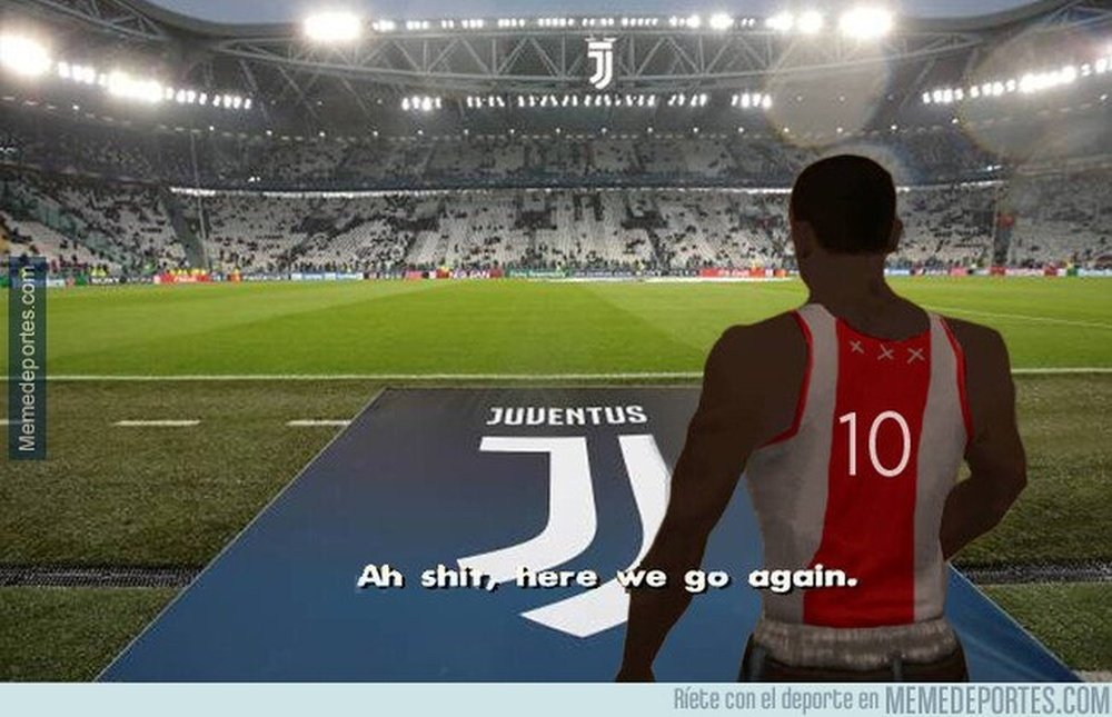 Partidazo en el Juventus Stadium. MemeDeportes