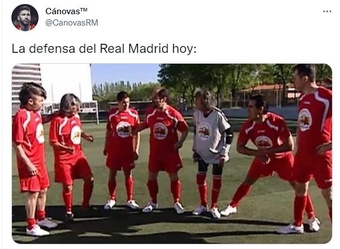 Los mejores memes del Elche-Real Madrid. Twitter/CanovasRM