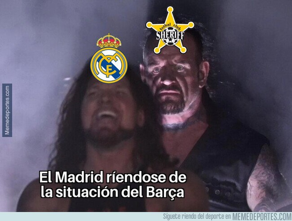 Los mejores memes del Sheriff-Real Madrid. Captura/MemeDeportes