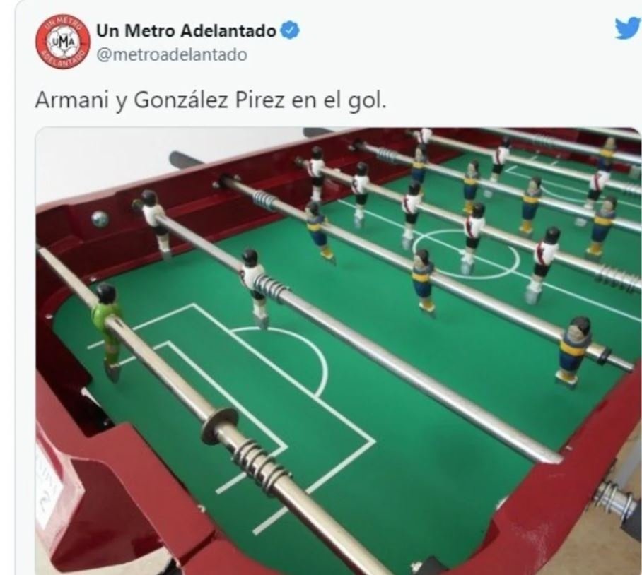 Los mejores memes del River Plate-Boca Juniors. Twitter/metroadelantado