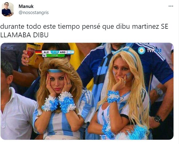 Los mejores memes del Argentina-Colombia. Twitter/nosostangris