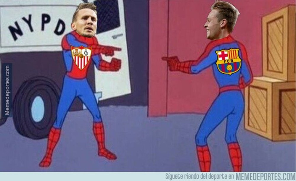 Meme Barcelona-Sevilla 06-10-2019 01. MemeDeportes
