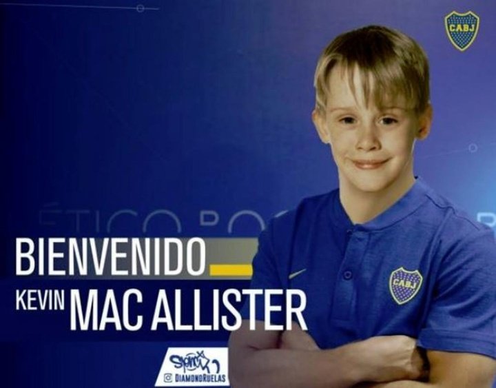 El 'troleo' de los aficionados de Boca a Mac Allister