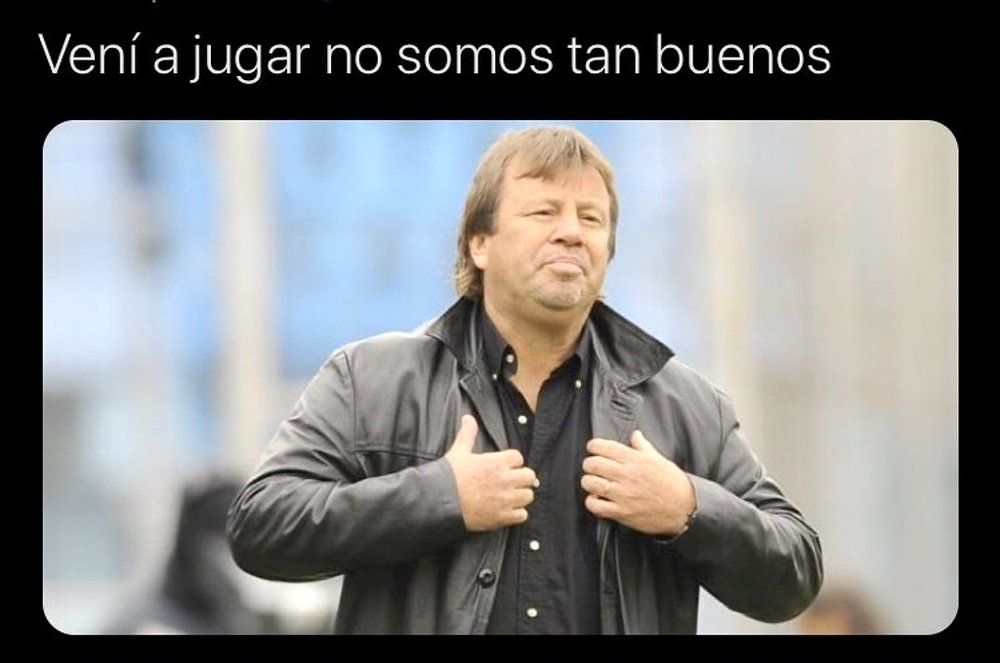 Los memes del plante de River a Atlético Tucumán. Twitter/LaloCalizado