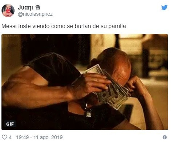 Los mejores 'memes' de la parrilla gigante de Messi