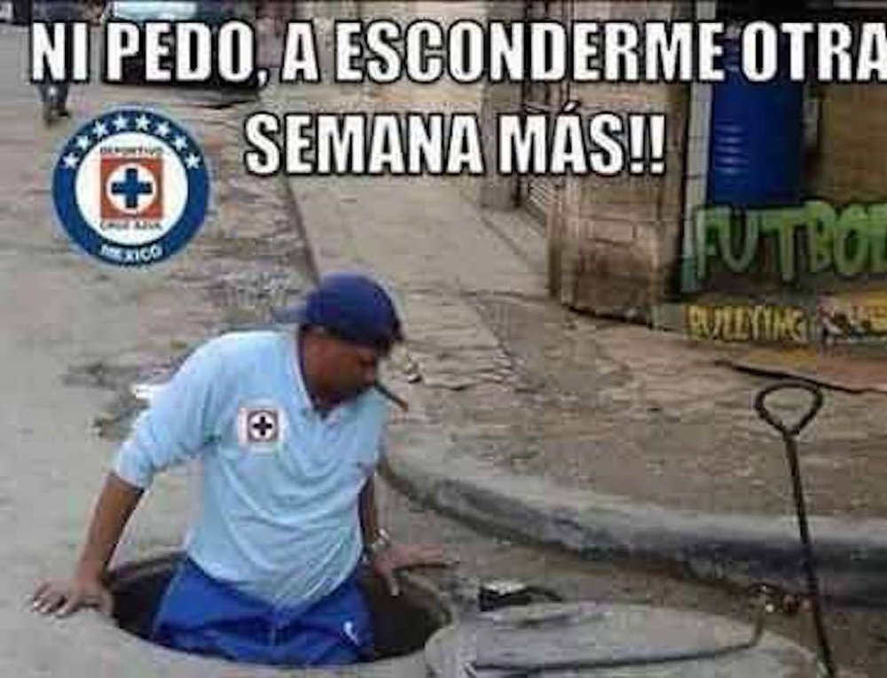 Los 'memes' se vuelven a cebar con Cruz Azul tras otra derrota. Twitter