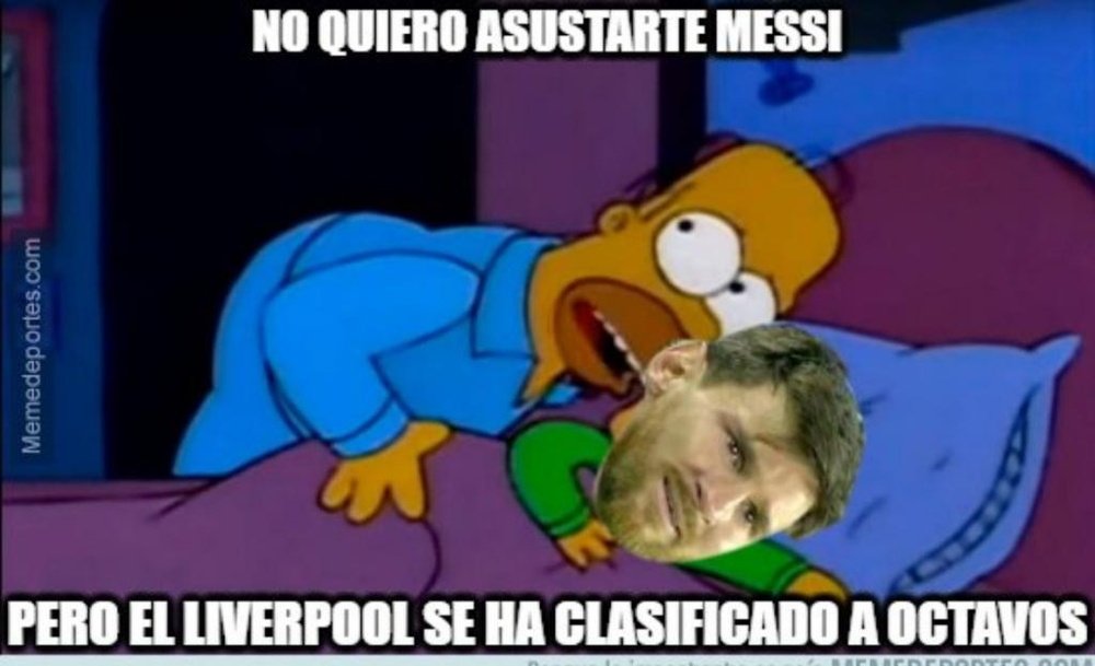 Los mejores 'memes' del Inter-Barça. Twitter