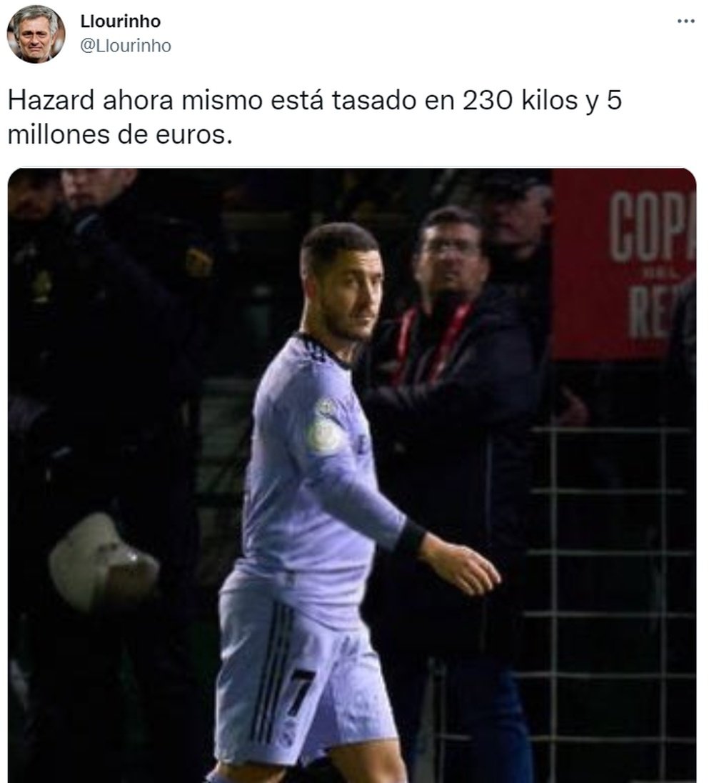 Los mejores memes del Cacereño-Real Madrid. Twitter/Llourinho