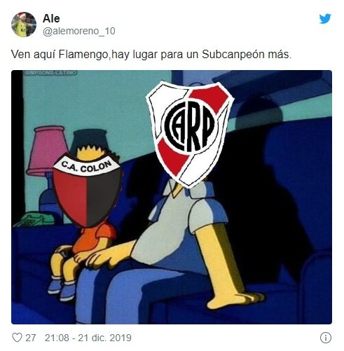 Los mejores memes de la final del Mundial de Clubes. Twitter/alemoreno_10