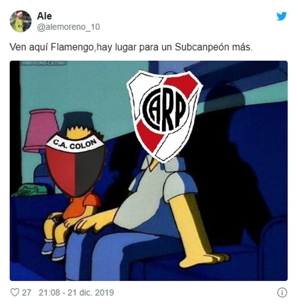 Los mejores memes de la final del Mundial de Clubes. Twitter/alemoreno_10