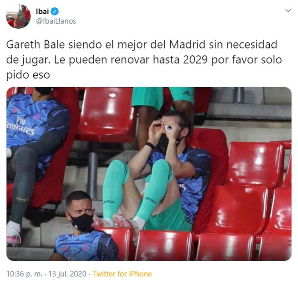 Los mejores memes del Granada-Real Madrid. Twitter/IbaiLlanos