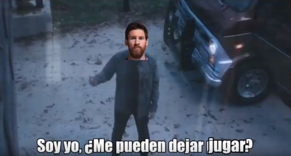 'Memes' del Barça-Leganés. Twitter/Memedeportes