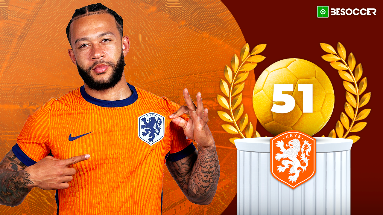 Memphis Depay entra nella storia della Nazionale Oranje: con 52 gol supera Robin van Persie e diventa il miglior marcatore di sempre dell'Olanda.