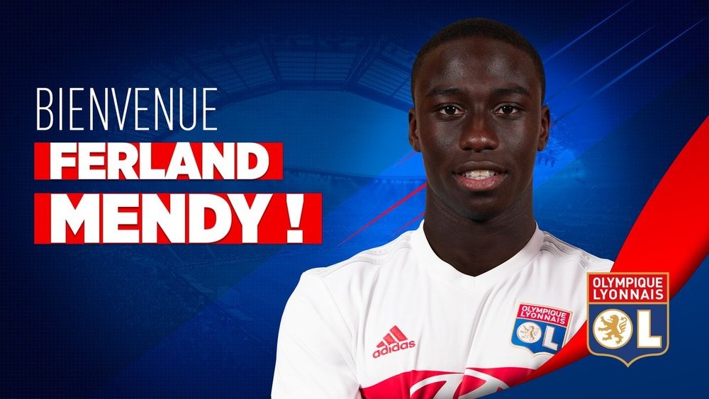 Mendy, nuevo jugador del Lyon. OL