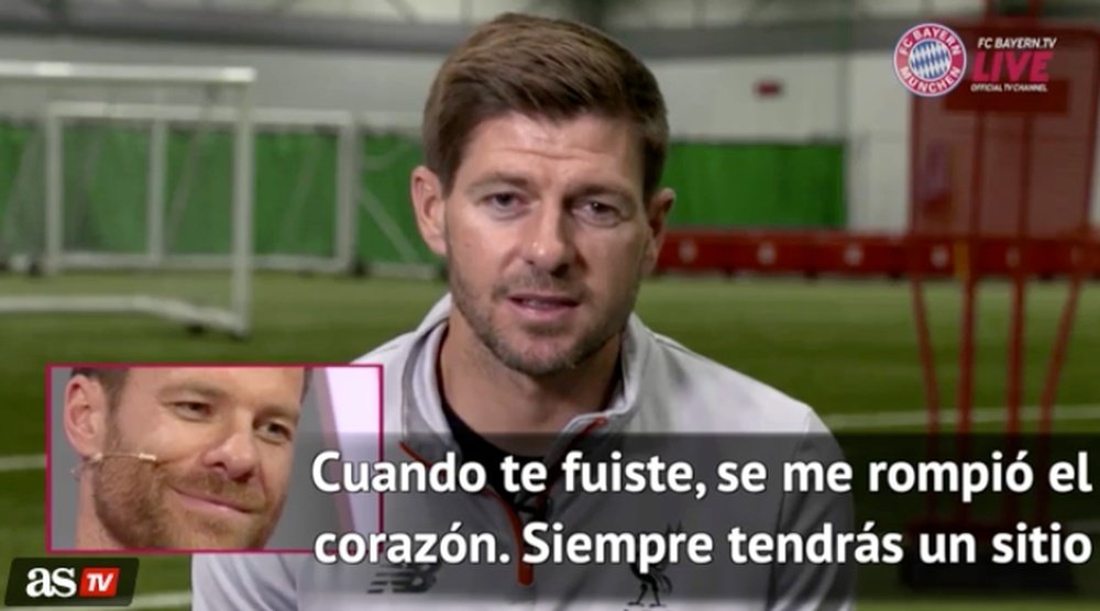 Gerrard emocionó a Alonso. ASTV