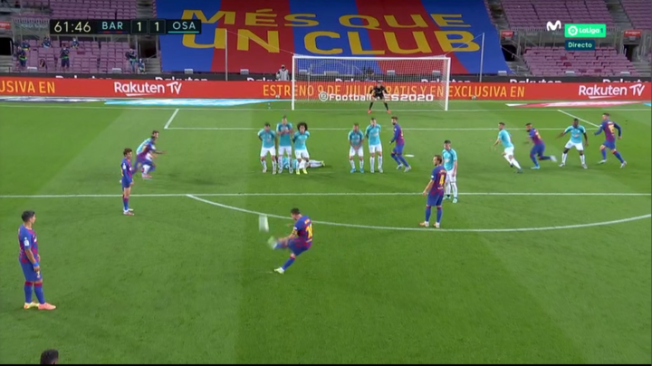 Messi, a la tercera falta, sí logró el empate
