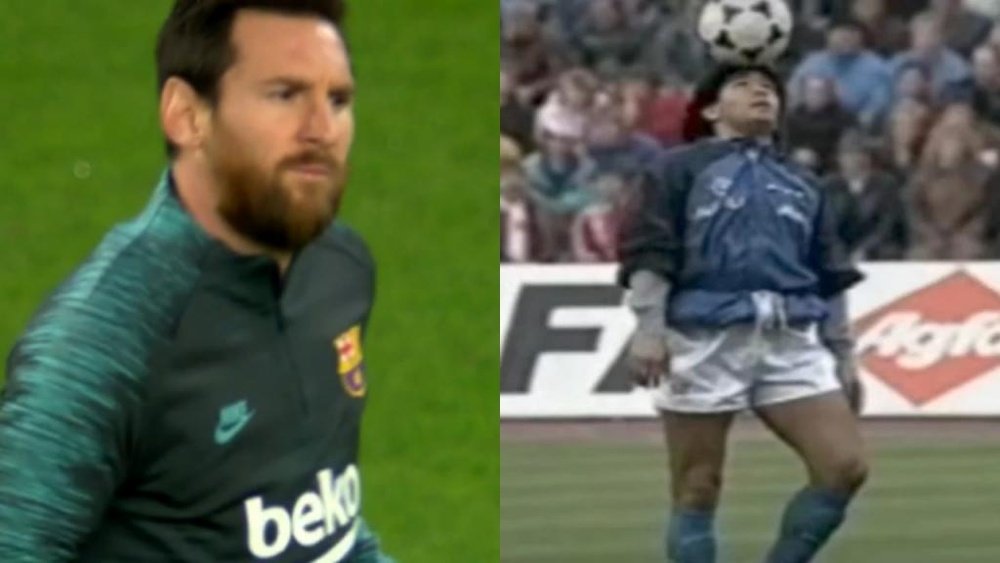 Messi, muy serio. Captura/Movistar/RTL5