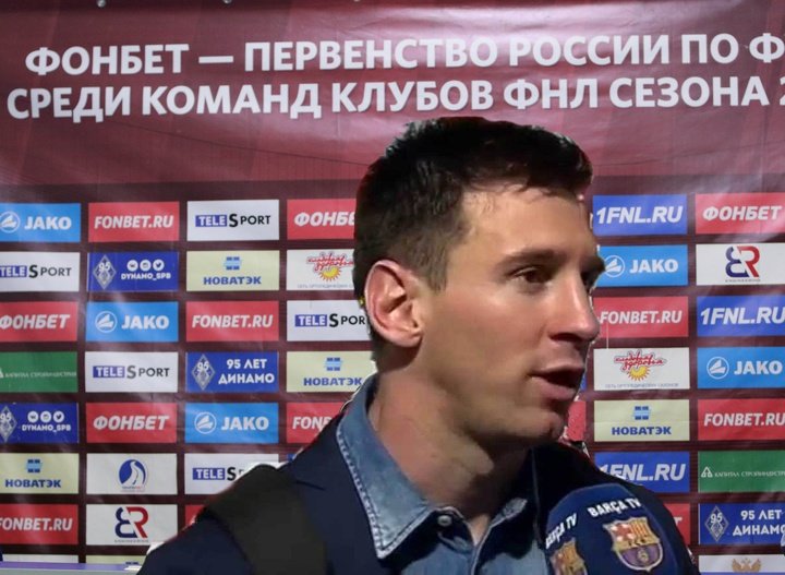 Barca and Messi receive invitation to Russian league