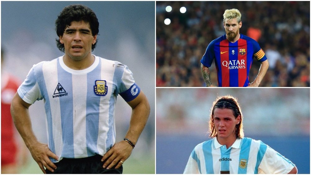Messi, Maradona e Redondo. BeSoccer