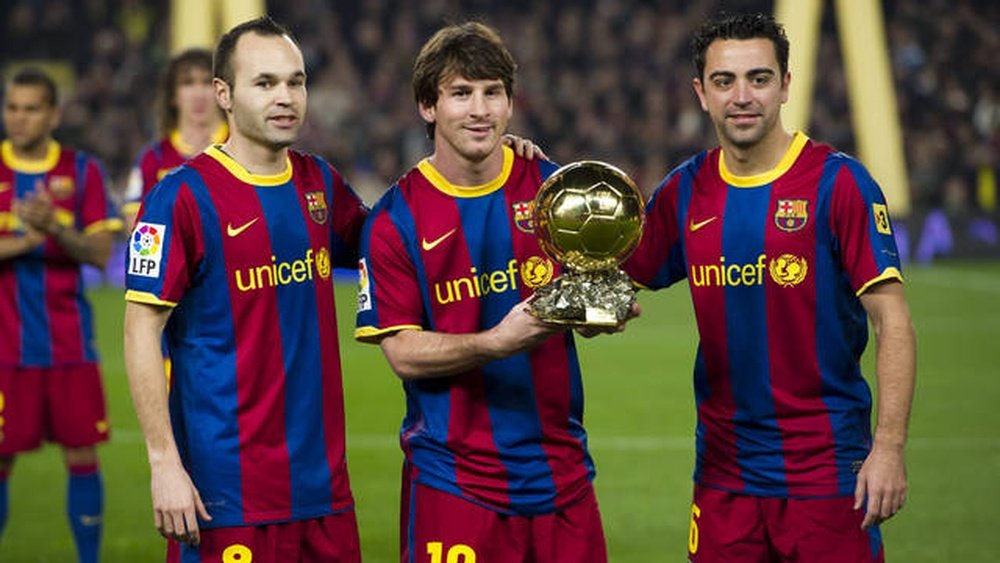 Messi falou da época dourada do Barcelona. VisualSports