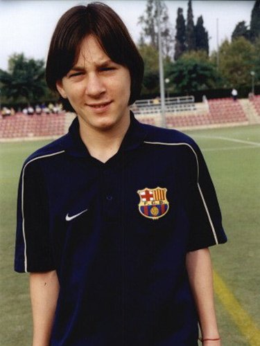 árabe Auto caminar Messi's career in 16 pictures