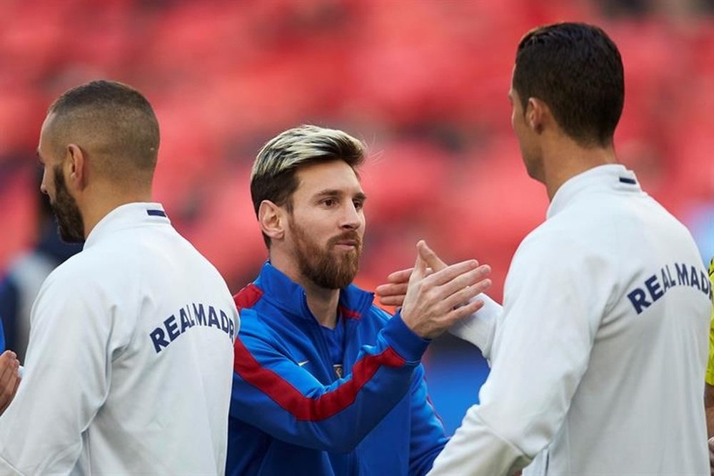 Messi et Cristiano s'affrontent de nouveau dans une 'mini-compétition'. EFE