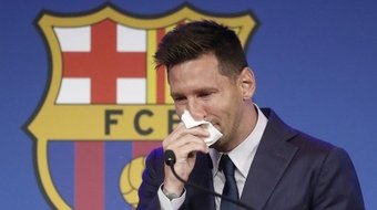 Messi teve que se adaptar ao PSG de um dia para o outro. EFE