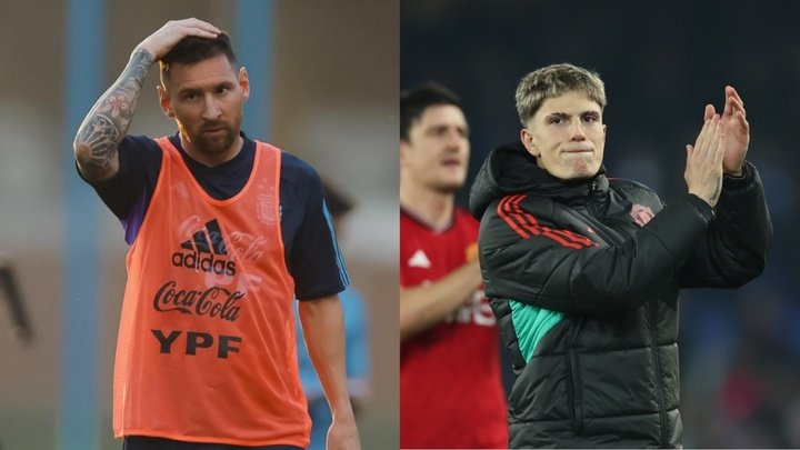 Lập siêu phẩm giúp MU đại thắng, Garnacho bất ngờ bị Messi 'từ mặt' vì bắt chước Ronaldo?