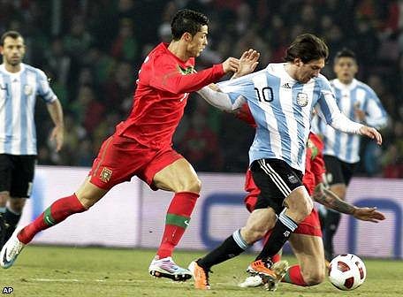 Todos los Cristiano vs Messi