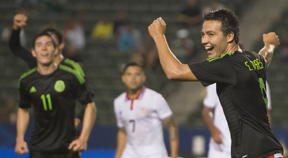México pasó por encima de Costa Rica en la primera jornada del Preolímpico. Twitter