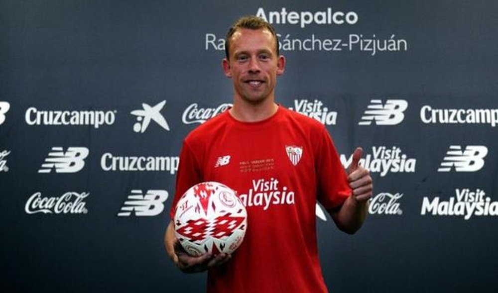 Michael Krohn-Dehli, nuevo fichaje del Sevilla. Twitter