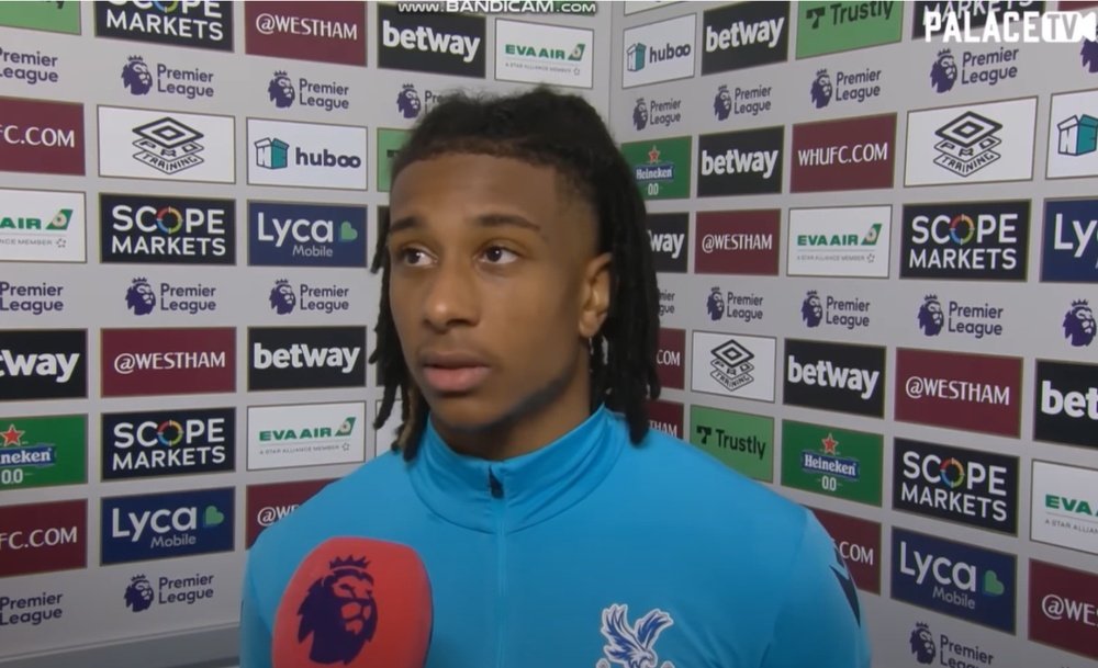 Chelsea will try again to sign Olise this summer. Screenshot/PalaceTV