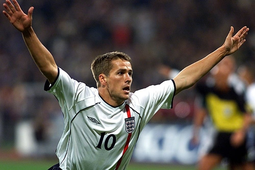 Michael Owen won the Balon d'Or in 2001 before his career gradually declined. AFP