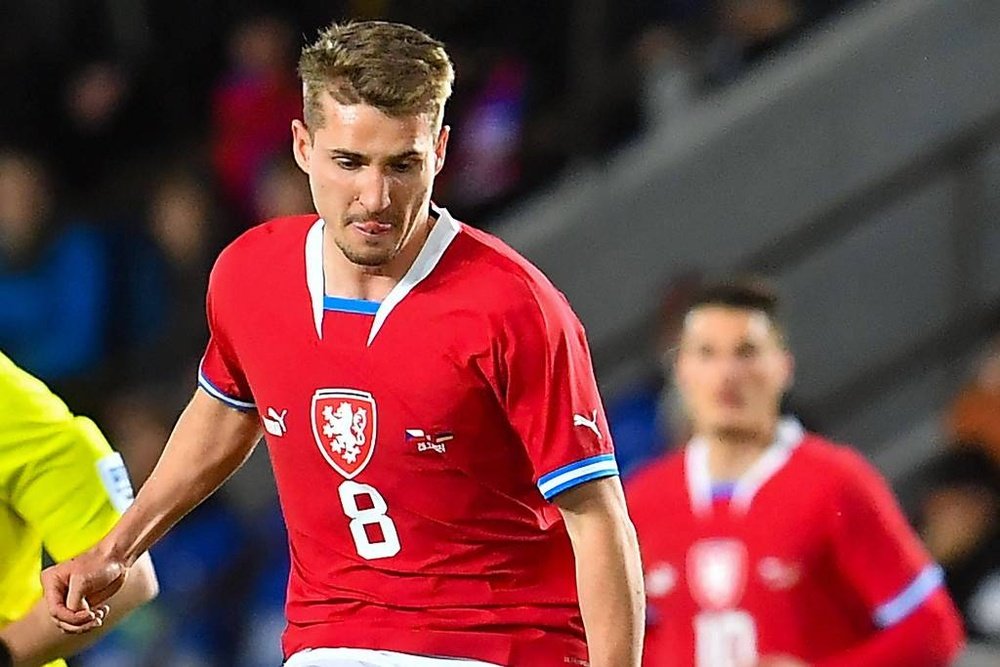 Sadilek has made 24 appearances for the Czech national team. AFP