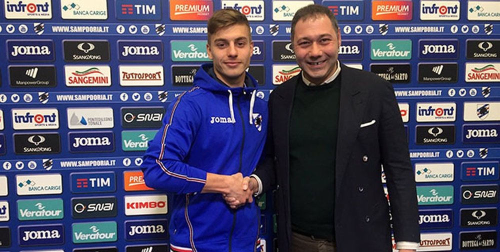 El defensa Michal Tomic da el salto a la Serie A italiana. UCSampdoria