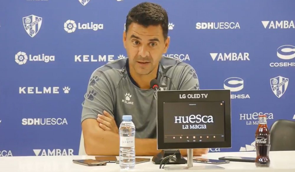 Míchel analizó el empate en Mestalla. Captura/SDHuesca