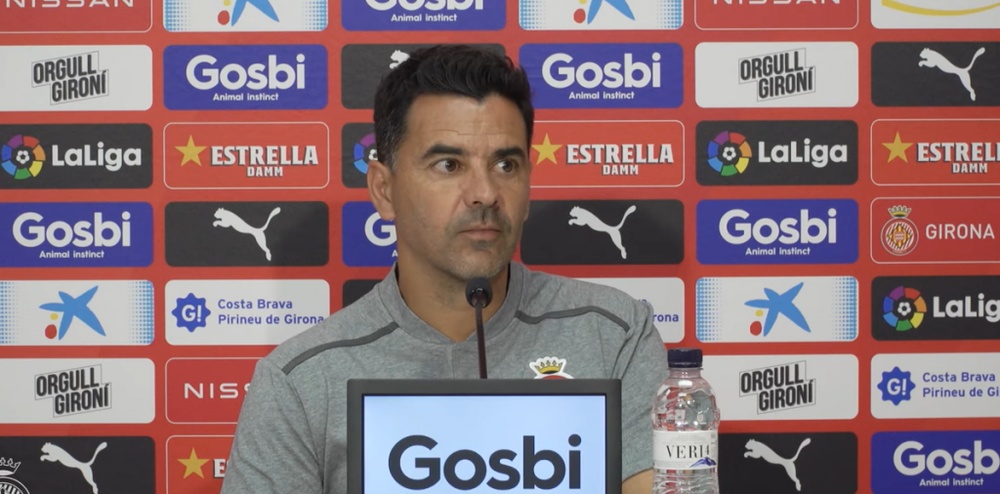Míchel pide hacer de Montilivi un fortín. Captura/GironaFC
