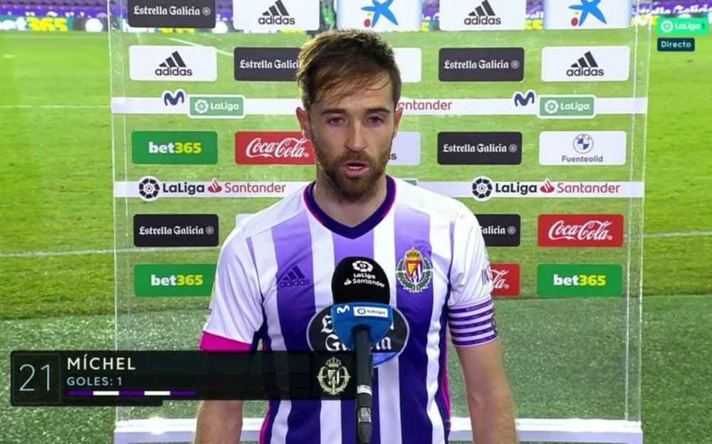 Míchel criticó el gol anulado. Captura/MovistarLaLiga