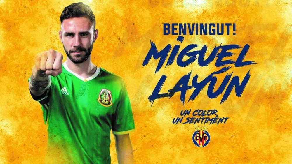 Layún a signé pour trois saisons. VillarrealCF