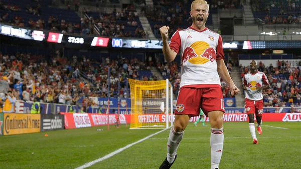 Mike Grella scores fastest goal in MLS history for New York Red Bulls. Twitter